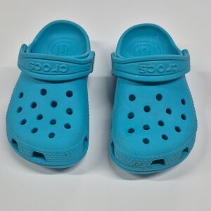 Crocs Kids Blue Clogs